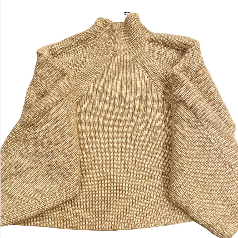 Turtleneck, knit sweater